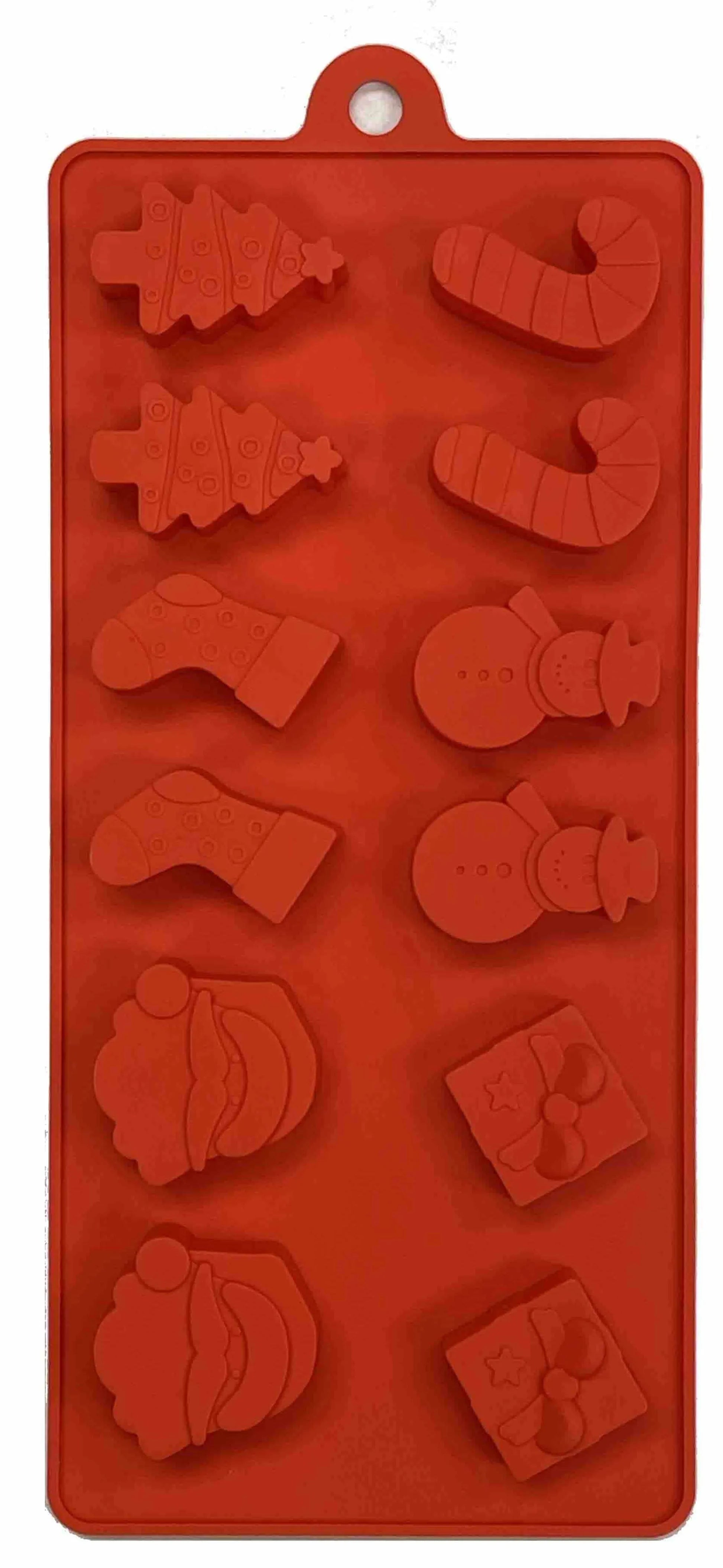 SodaPup Dogtastic Jelly Shots Silicone Mold Christmas Shape.