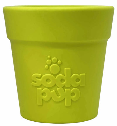 SodaPup Rubber Flower Pot Durable Treat Dispenser Dog Toy - Pets Perfect