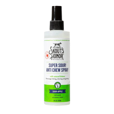 Skout's Honor Super Sour! Anti Dog Chew Spray 8 oz - Pets Perfect