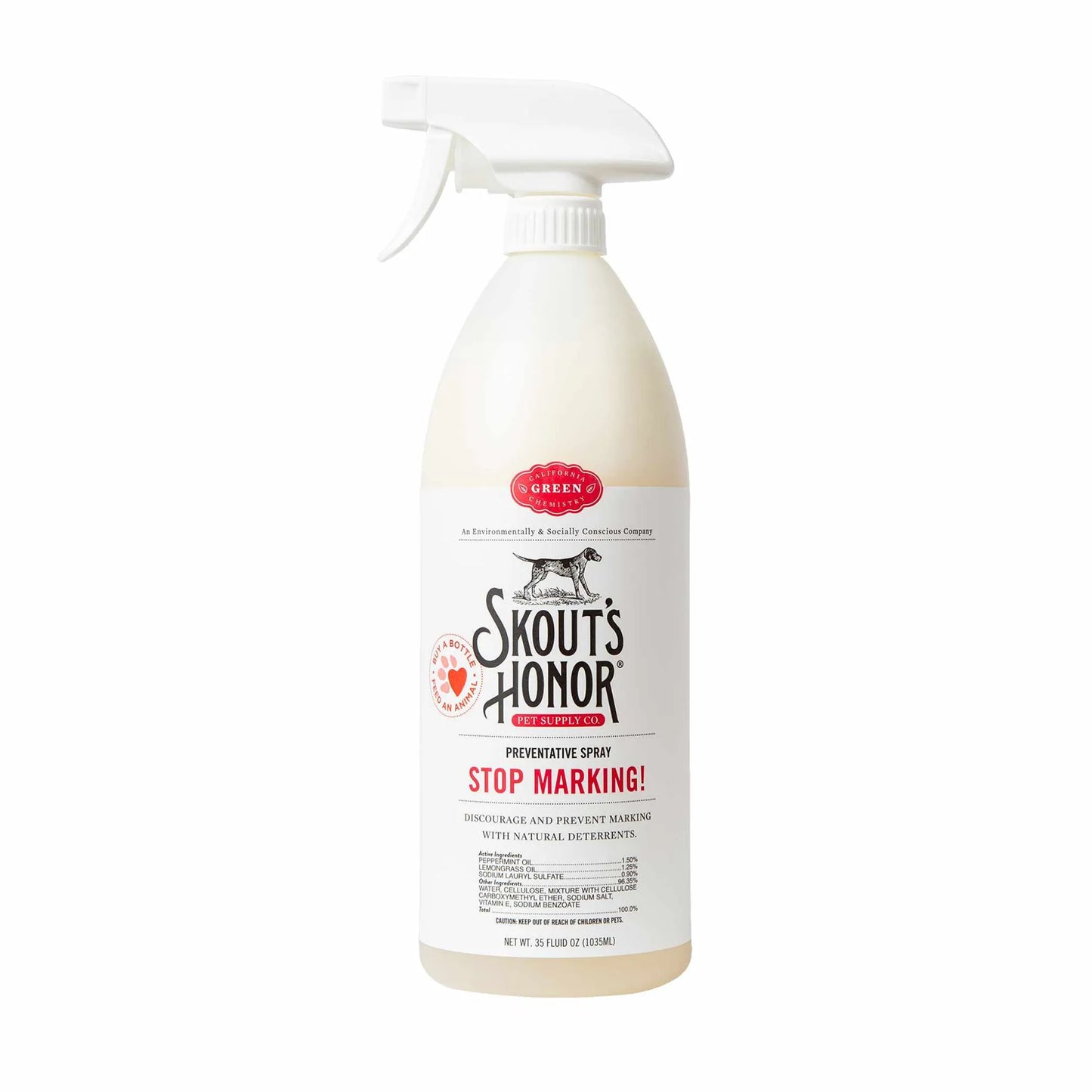 Skout's Honor Stop Marking! Preventative Spray 35oz - Pets Perfect