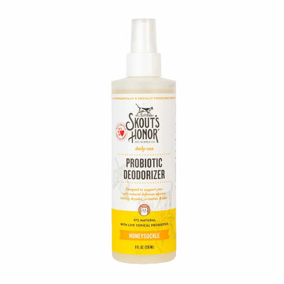 Skout's Honor Cat Probiotic Deodorizer Honeysuckle 8 oz - Pets Perfect