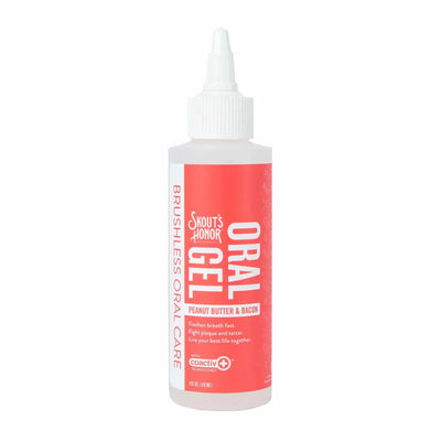 Skout's Honor Oral Gel: Peanut Butter & Bacon 4 oz - Pets Perfect