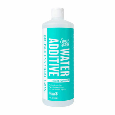 Skout's Honor Oral Care Water Additive: Fresh & Flavorless 32 oz - Pets Perfect