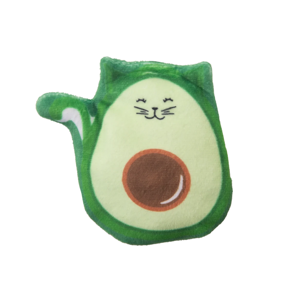 SnugArooz Kitty Avocato Cat Toy 3.5" - Pets Perfect