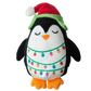 SnugArooz Penguin with Christmas lights