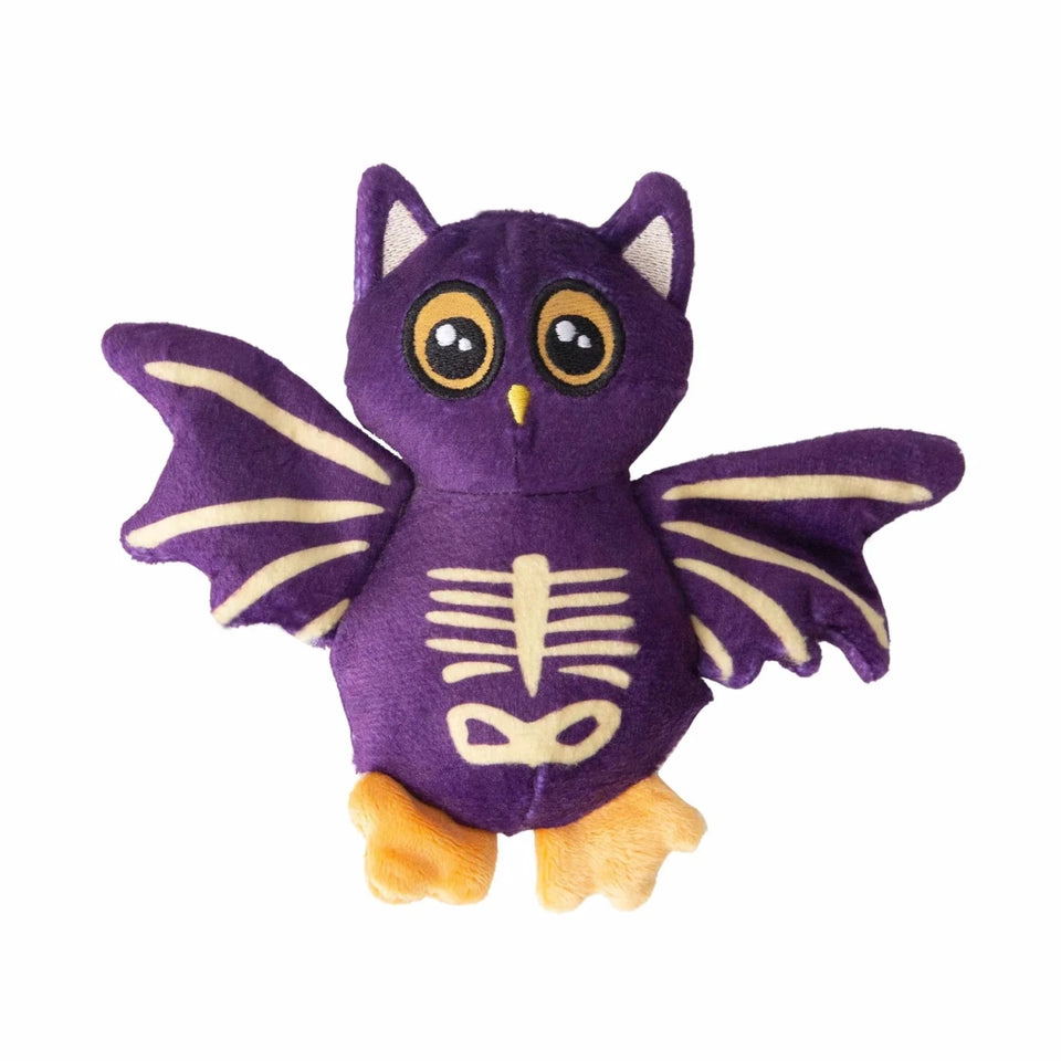 SnugArooz Baby Skel-E-Bat - Eco-Friendly Plush Dog Toy with Squeaker & Crinkle - Pets Perfect