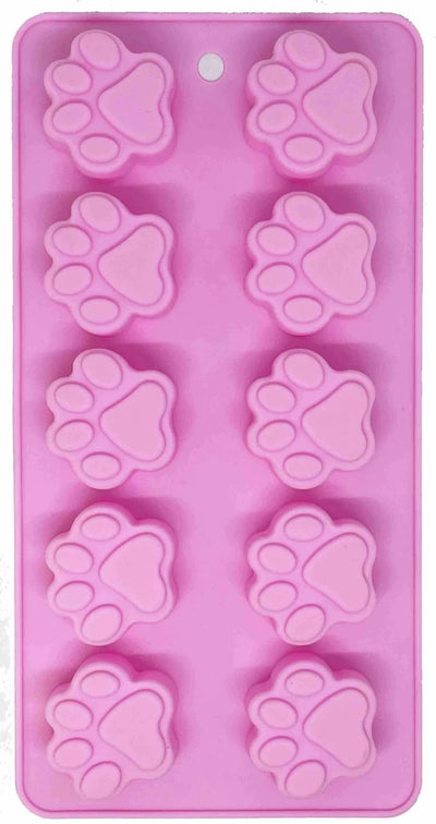 SodaPup Dogtastic Jelly Shots Silicone Mold Paw Shape 8.5 in - Pets Perfect