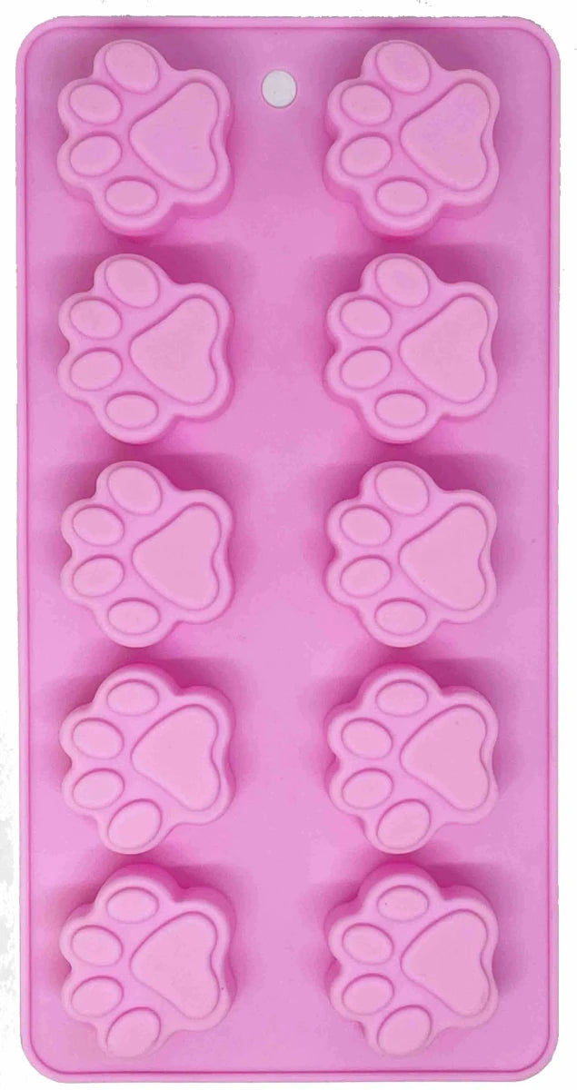 SodaPup Dogtastic Jelly Shots Silicone Mold Paw Shape 8.5 in - Pets Perfect