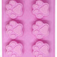 SodaPup Dogtastic Jelly Shots Silicone Mold Paw Shape 8.5 Inch