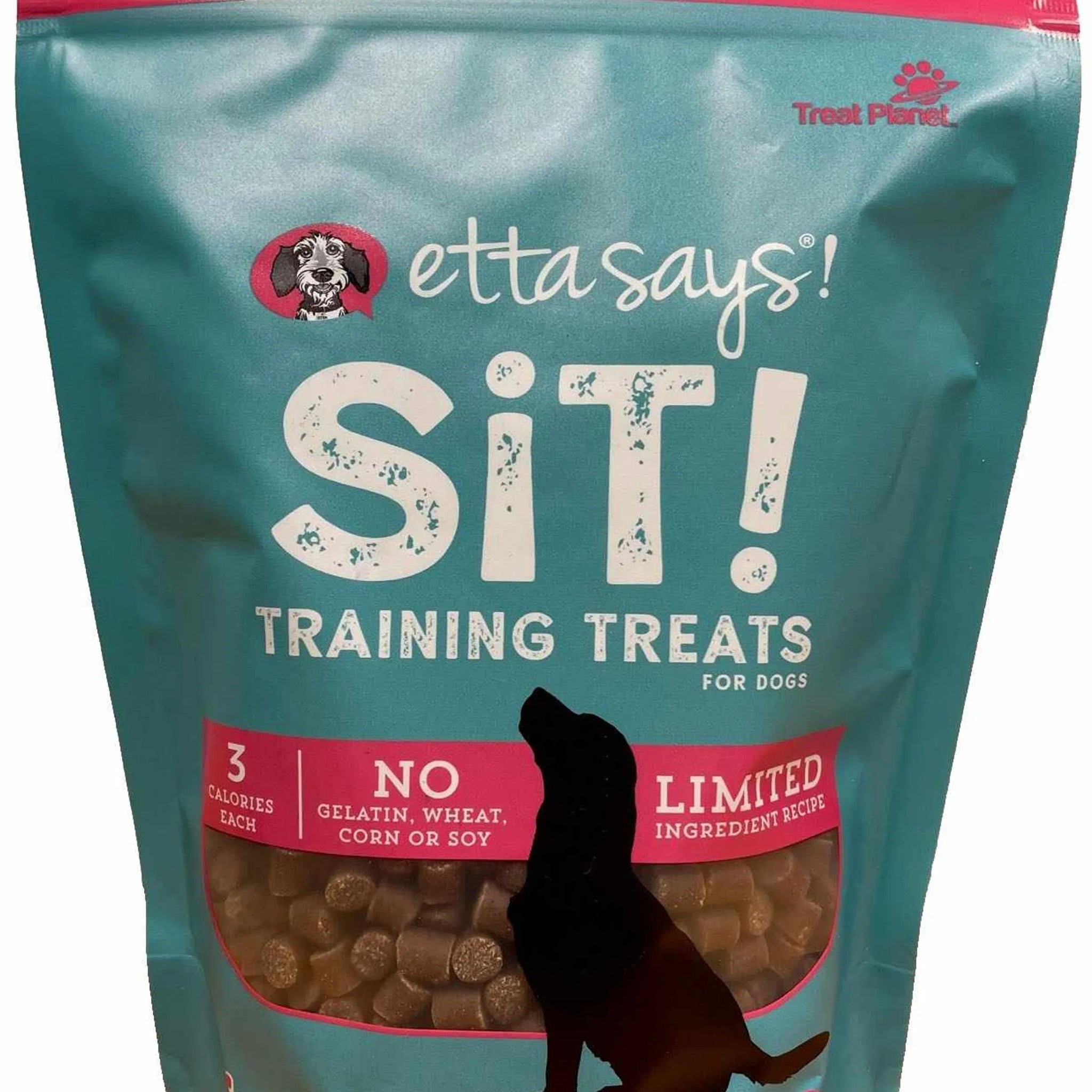Etta Says! Sit! Dog Training Treats Bacon Recipe Value Bag 16oz
