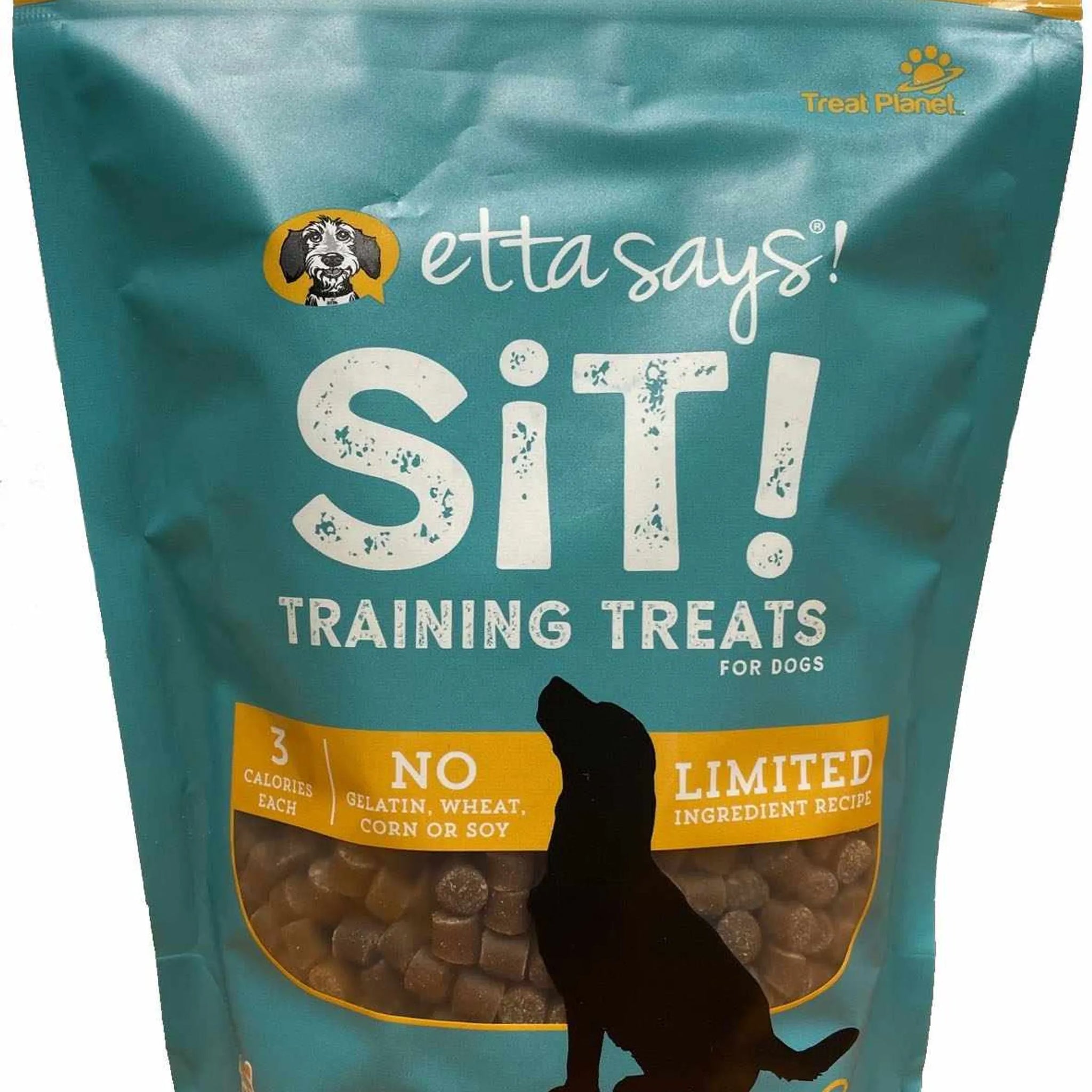 Etta Says! Sit! Dog Training Treats Peanut Butter Recipe Value Bag 16oz