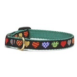 Up Country Colorful Hearts Cat Collar - Pets Perfect