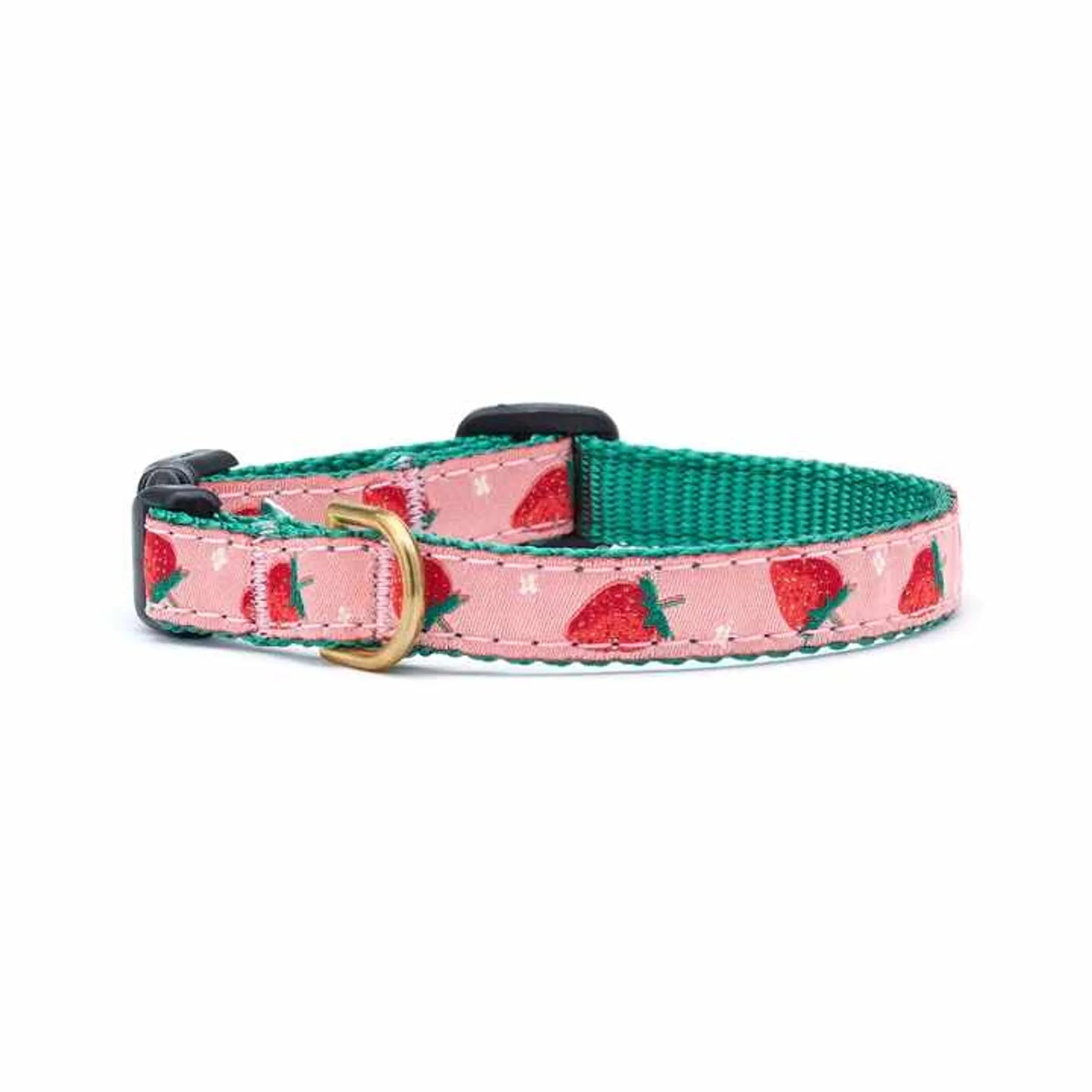 Up Country Strawberry Fields Cat Collar - Pets Perfect
