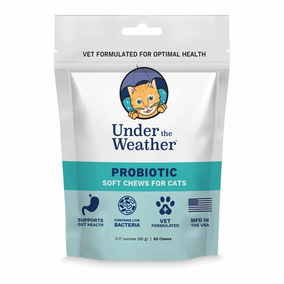 Under the Weather Cat Probiotic Chews 60 ct. - Pets Perfect