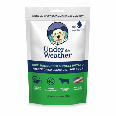 Under the Weather Bland Diet - Hamburger, Rice & Sweet Potato with Electrolytes - Pets Perfect