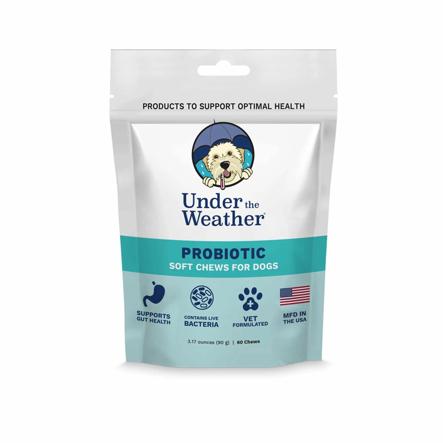 Under the Weather Probiotic Soft Chews for Dogs - Pets Perfect