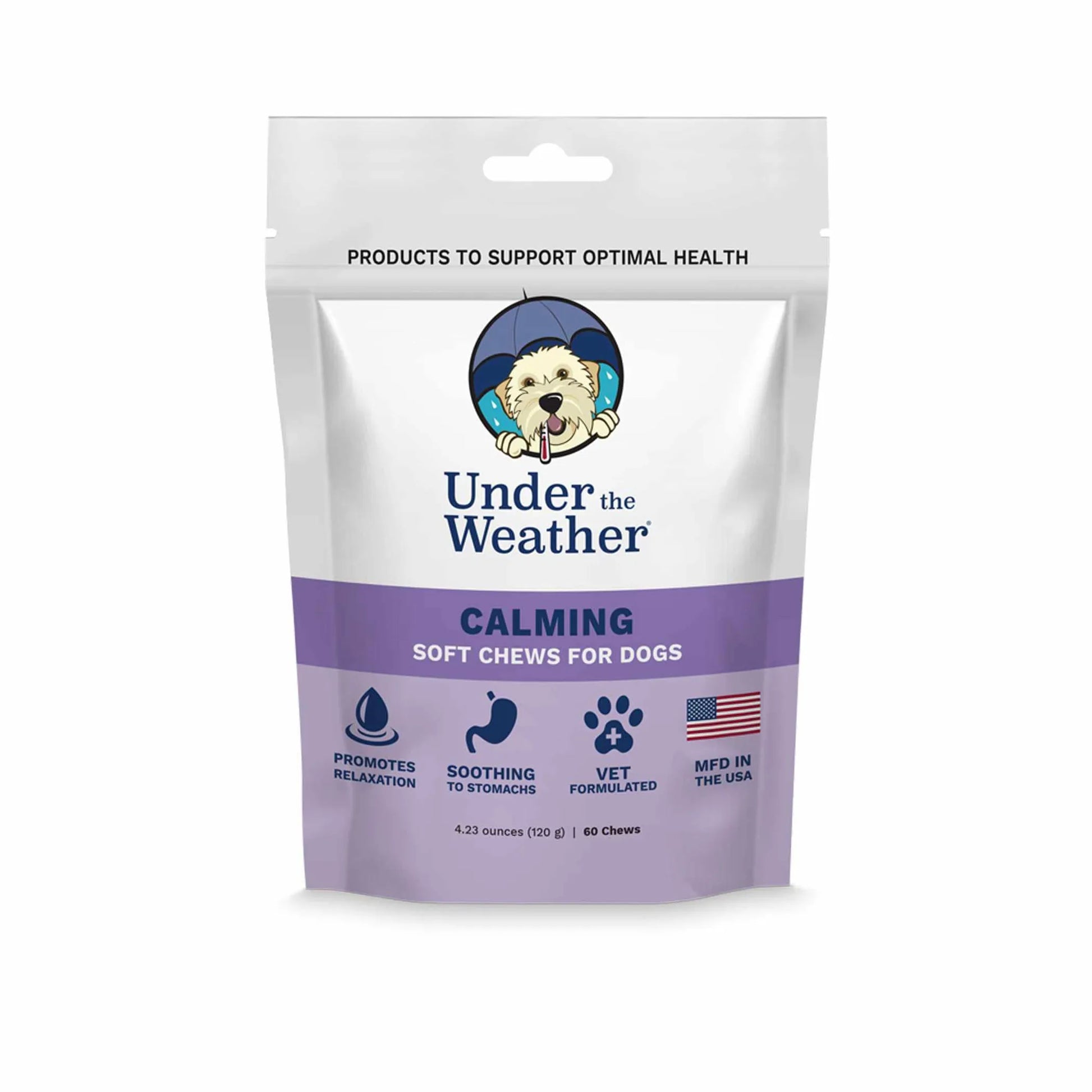 Under the Weather Calming Soft Chews for Dogs - Pets Perfect