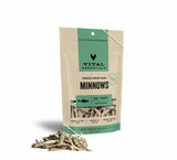 Premium Freeze - Dried Minnows Dog Treats - 100% Whole Fish Single Ingredient Omega - 3 Rich Training Bites - Pets Perfect