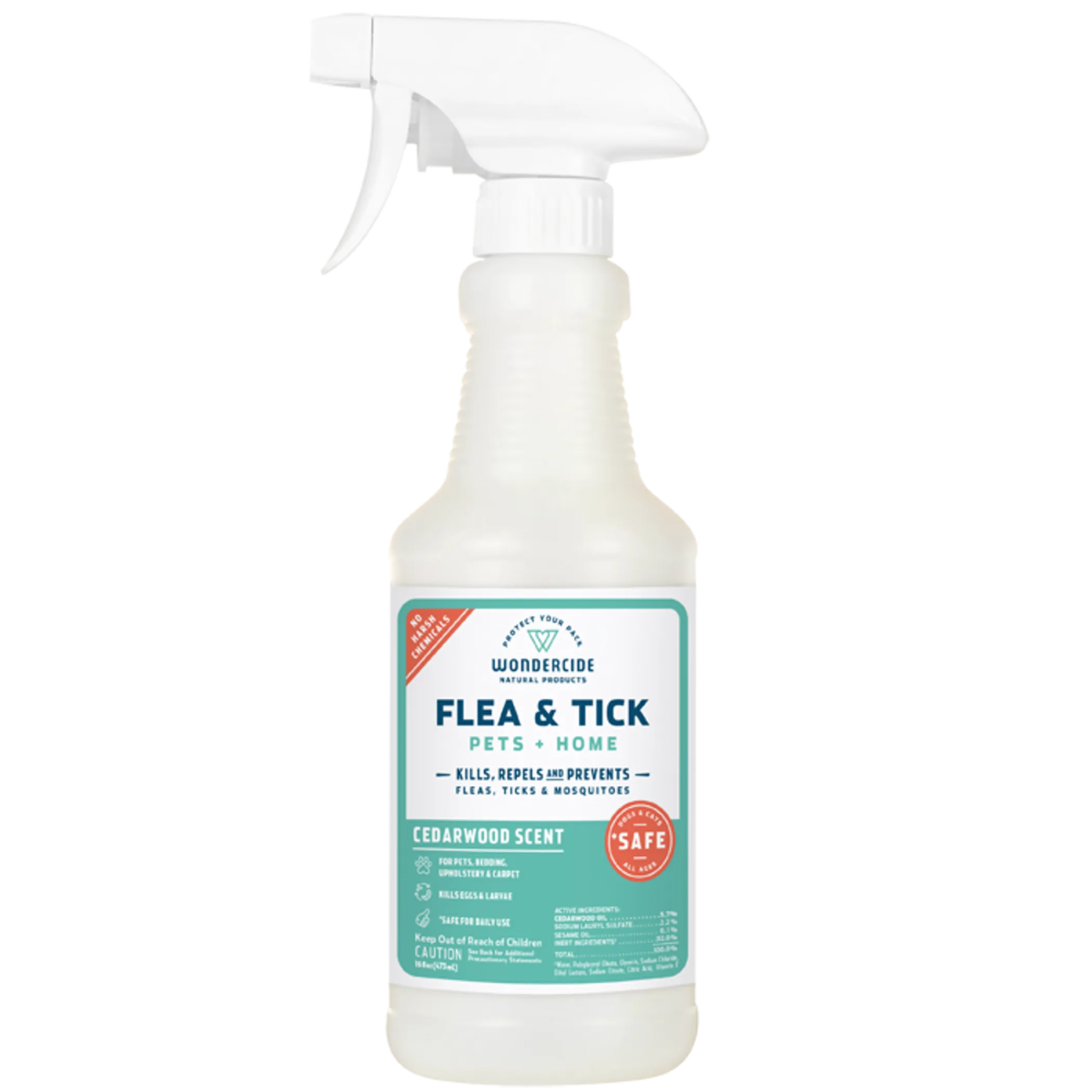 Wondercide - Flea, Tick & Mosquito Spray for Pets + Home - Pets Perfect