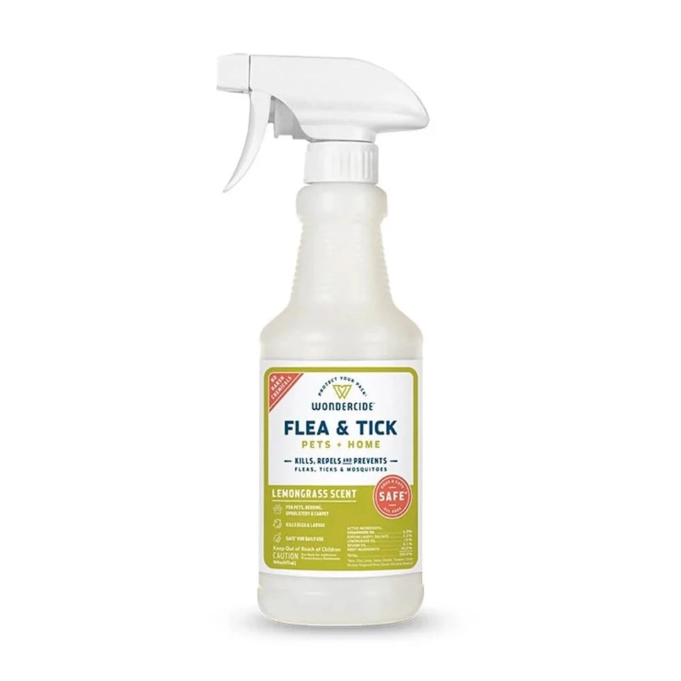 Wondercide - Flea, Tick & Mosquito Spray for Pets + Home - Pets Perfect