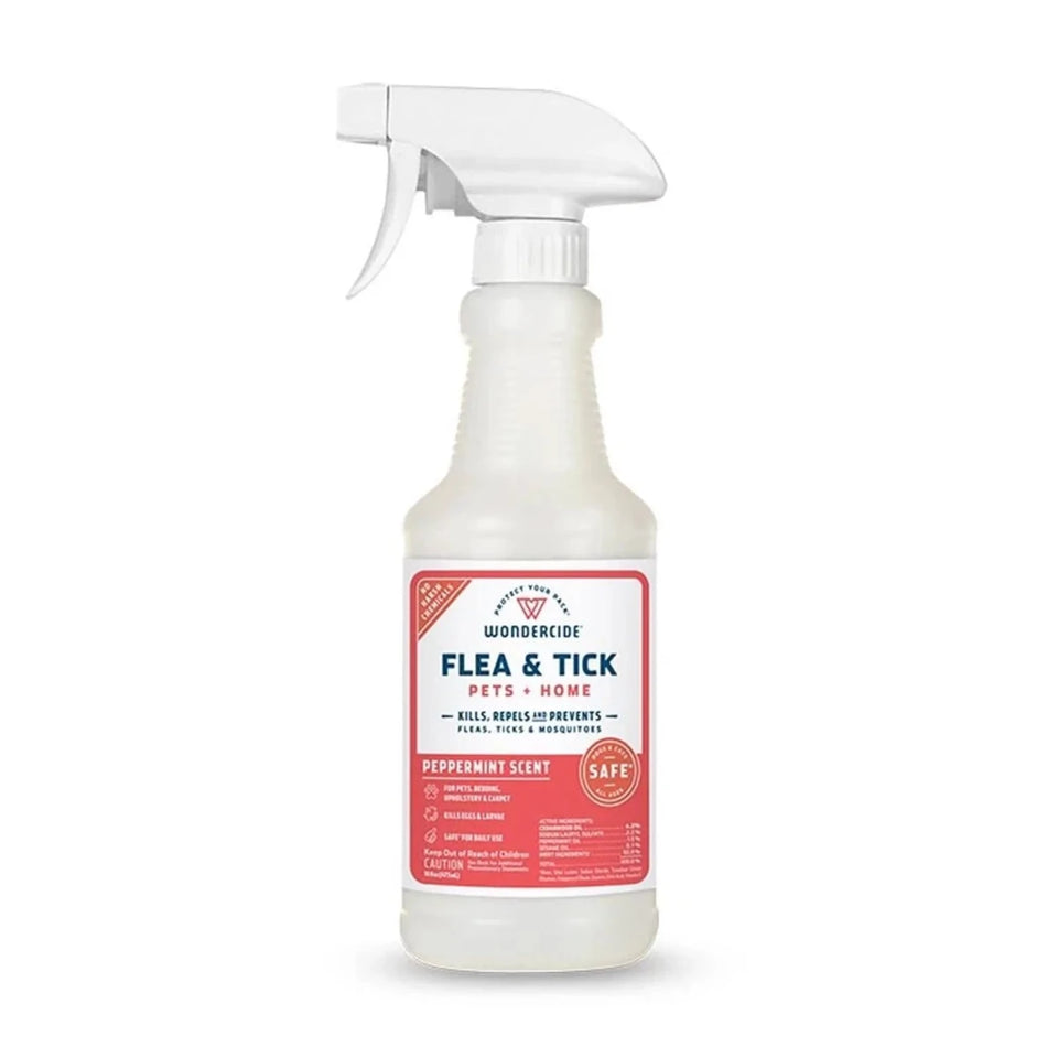 Wondercide - Flea, Tick & Mosquito Spray for Pets + Home - Pets Perfect