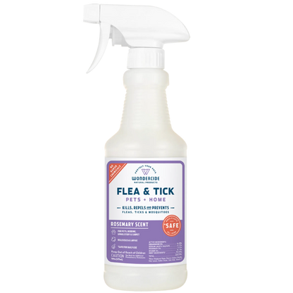 Wondercide - Flea, Tick & Mosquito Spray for Pets + Home -