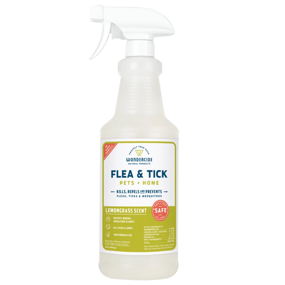 Wondercide - Flea, Tick & Mosquito Spray for Pets + Home - Pets Perfect