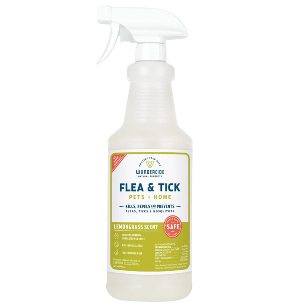 Wondercide - Flea, Tick & Mosquito Spray for Pets + Home - Pets Perfect