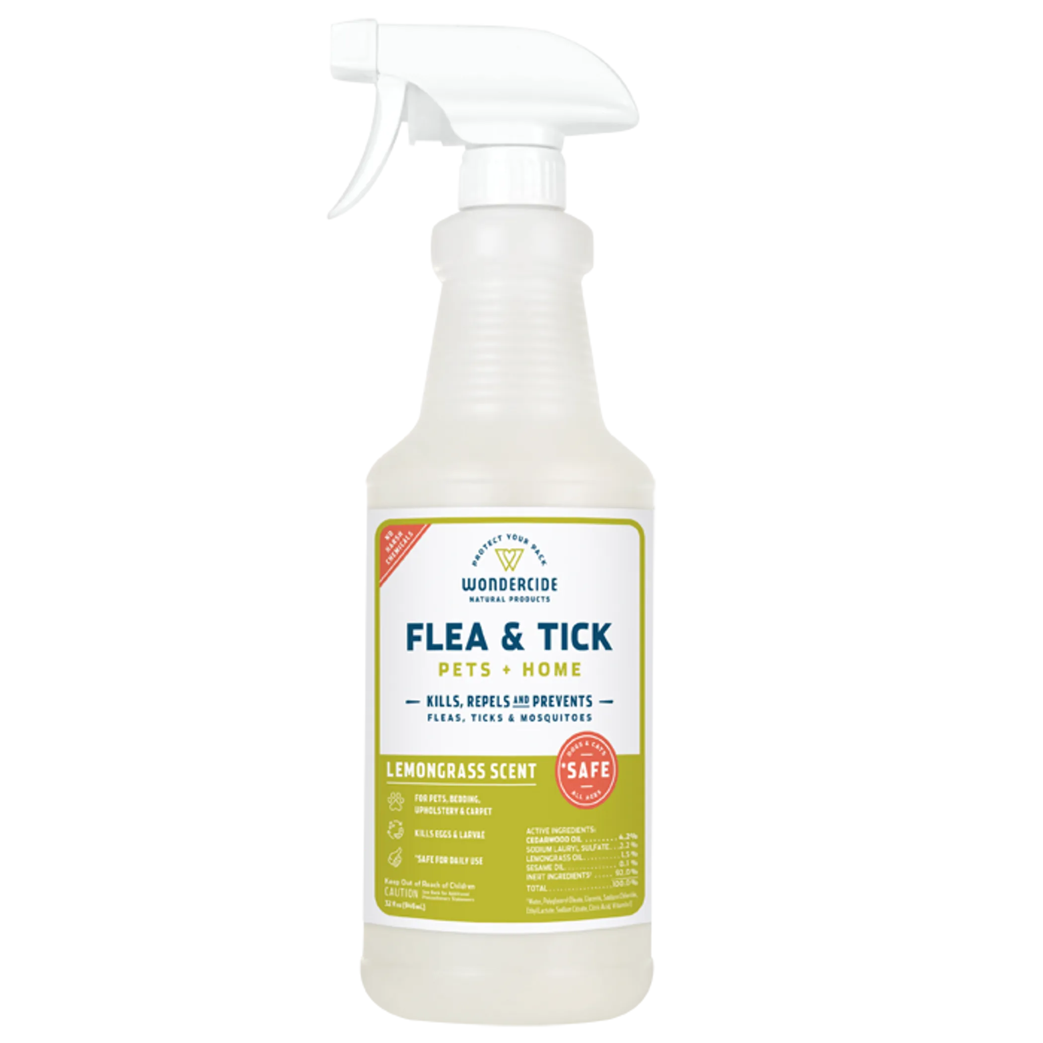Wondercide - Flea, Tick & Mosquito Spray for Pets + Home -