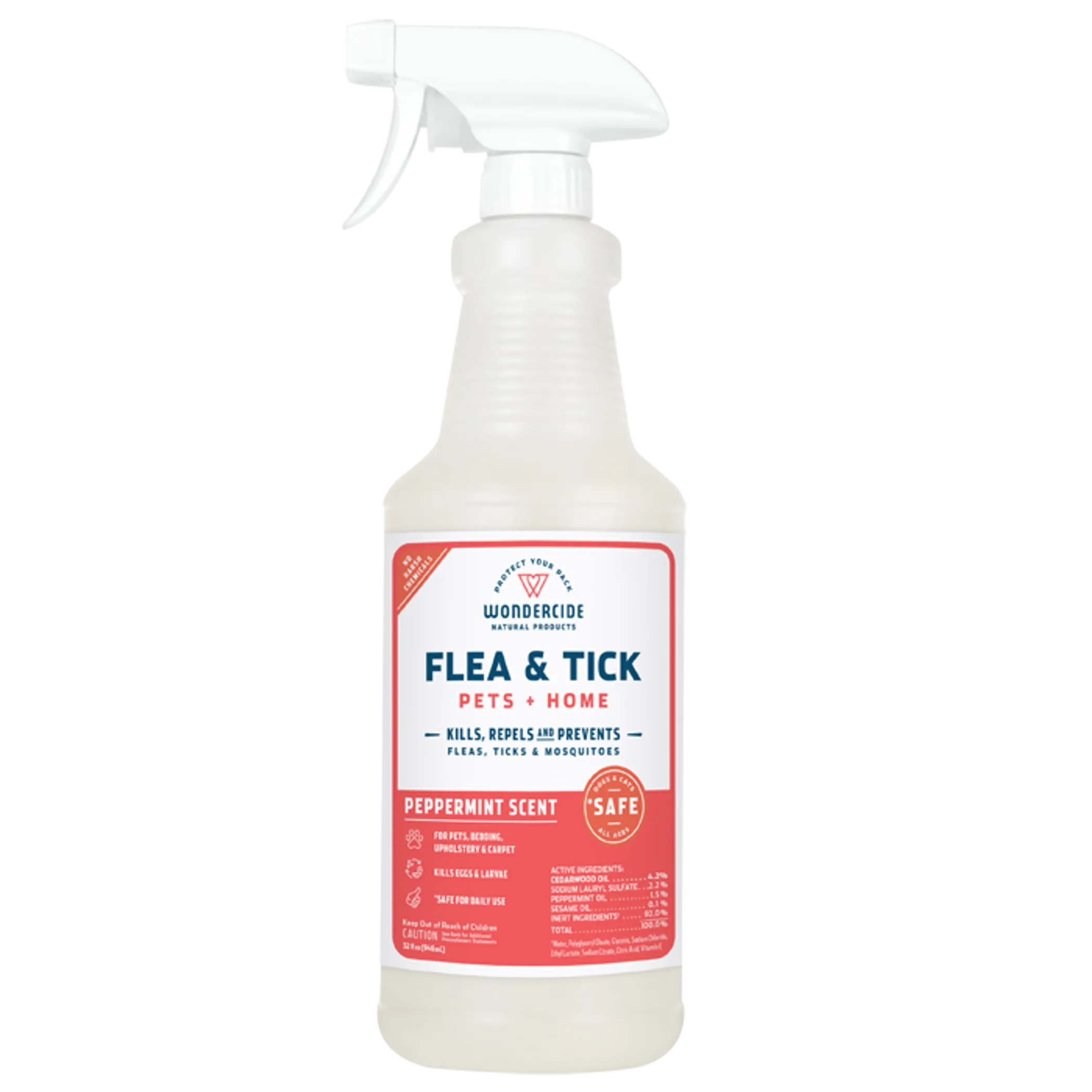 Wondercide - Flea, Tick & Mosquito Spray for Pets + Home -