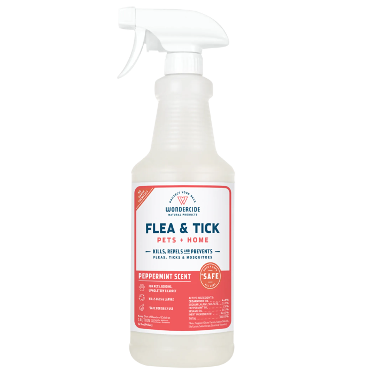 Wondercide - Flea, Tick & Mosquito Spray for Pets + Home - Pets Perfect