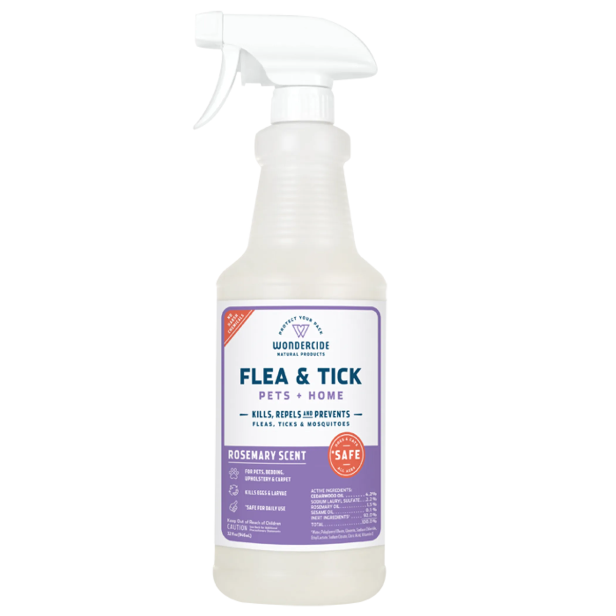 Wondercide - Flea, Tick & Mosquito Spray for Pets + Home - Pets Perfect
