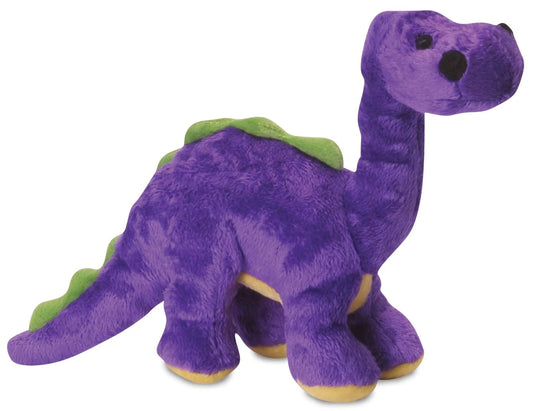 goDog Dinos Bruto - Plush Squeaky Dog Toy with Chew Guard Technology