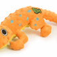 goDog Amphibianz Gecko Squeaky Plush Dog Toy Large