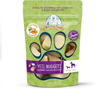 Yeti Dog Nuggets Turmeric Flavored 6 pieces 3.5 oz - Pets Perfect