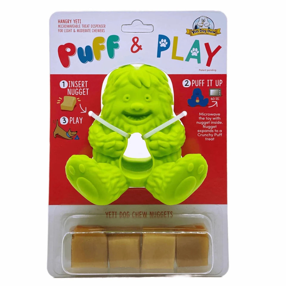 Yeti Dog Chew Puff & Play Hangry Yak - Pets Perfect
