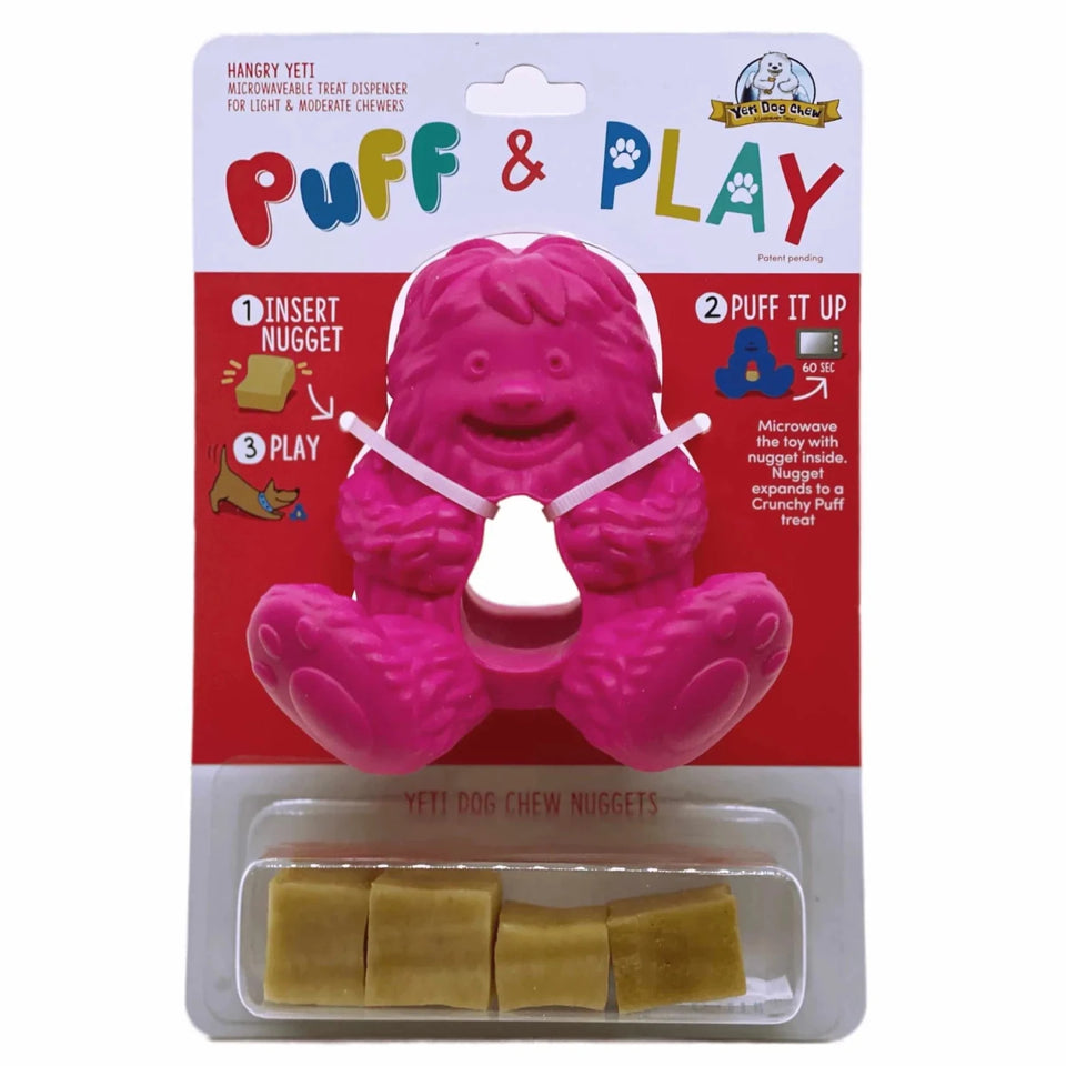 Yeti Dog Chew Puff & Play Hangry Yak - Pets Perfect