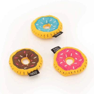 ZippyClaws Mini Donutz 3 ct - Pets Perfect