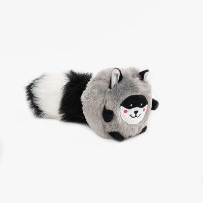 ZippyPaws Bushy Throw - Raccoon - Pets Perfect