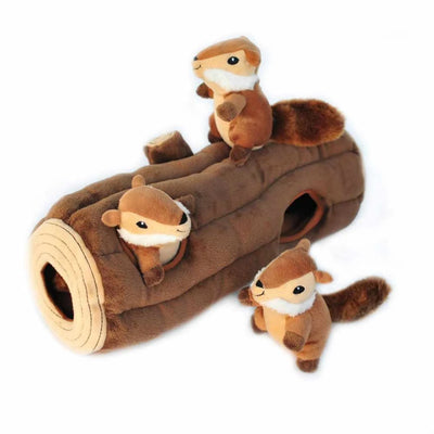 ZippyPaws Burrow Log - Pets Perfect