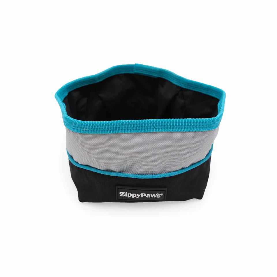 ZippyPaws Adventure Collapsible Dog Bowl, Portable Travel Bowl - Pets Perfect
