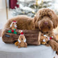 ZippyPaws Holiday Zippy Burrow Yule Log Plush Dog Toy - Pets Perfect