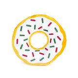 ZippyPaws Jumbo Donutz Peppermint Plush Dog Toy - Pets Perfect