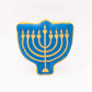 ZippyPaws Hanukkah Squeakie Pattiez Menorah Plush Dog Toy