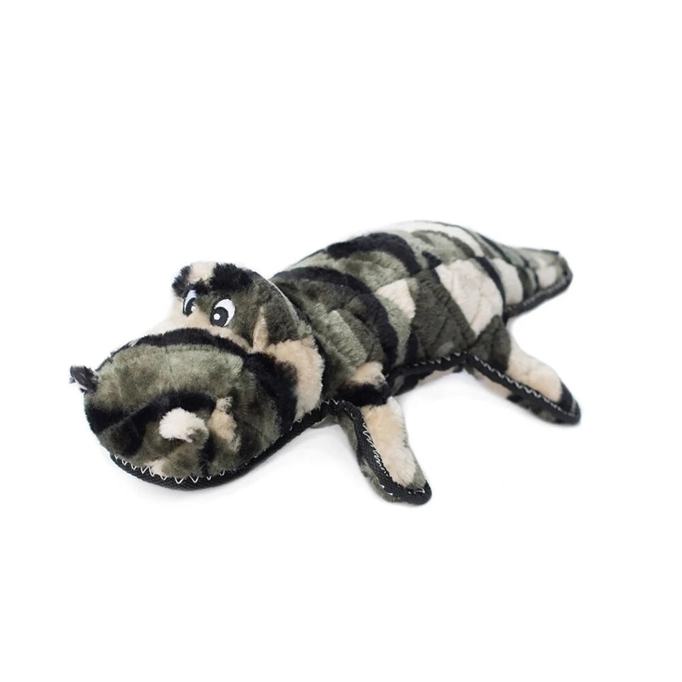 ZippyPaws Z-Stitch Grunterz Camron the Camo Gator - Pets Perfect