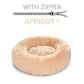 The Snugglepaws Plush Donut Pet Bed: Luxuriously Cozy Haven For Dogs And Cats - Pets Perfect