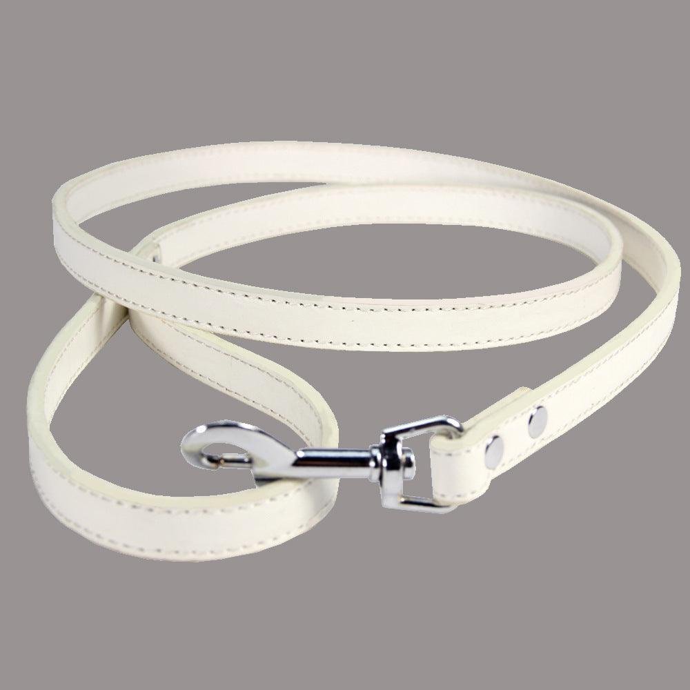 Luxury Leather Pet Leash - Stylish And Durable Cat And Dog Chain - Pets Perfect