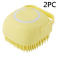 Silicone Pet Grooming Bath Brush - Massage Brush for Dogs & Cats - Pets Perfect