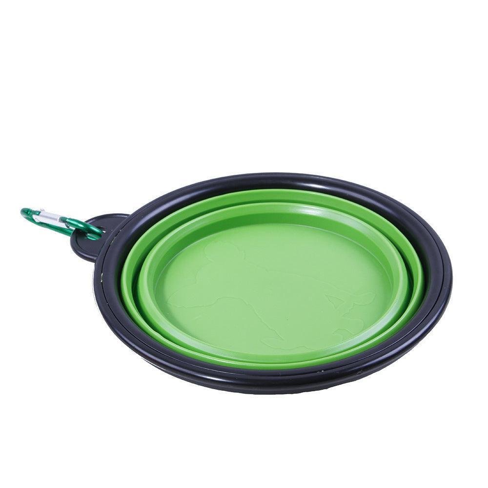 3 - In - 1 Dog Traction Rope And Folding Bowl Set - Pets Perfect