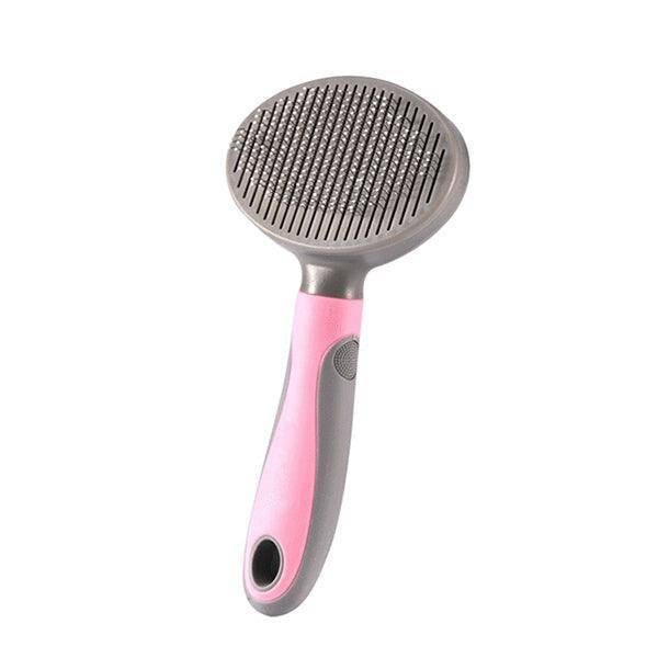 Dog Hugs Cat FabFur Grooming Brush - Detangling & Deshedding Brush for Dogs - Pets Perfect